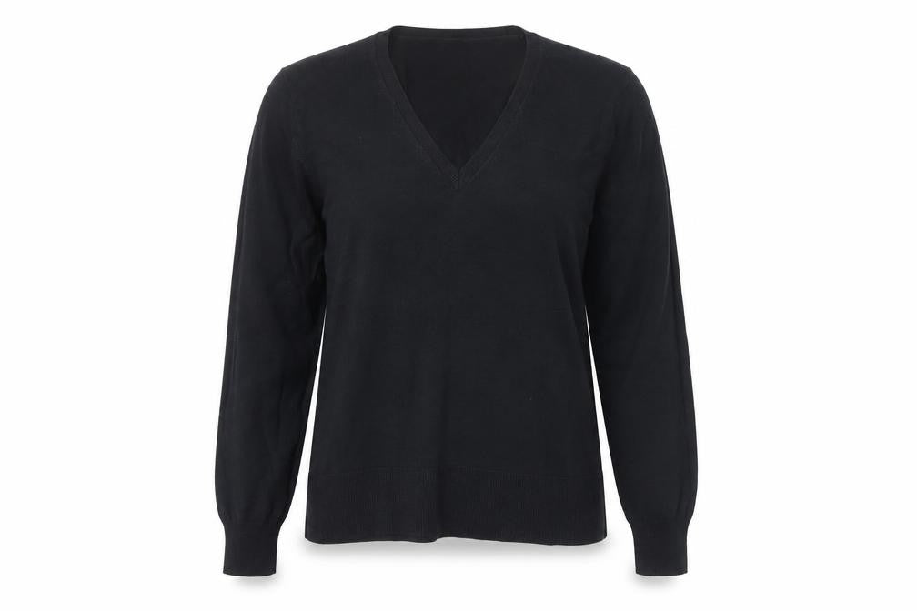 Womens UK Size L M&Co Black Pullover Jumper