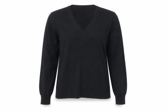 Womens UK Size L M&Co Black Pullover Jumper