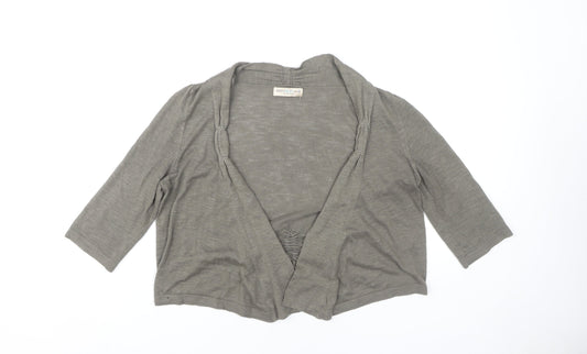 Womens UK Size 8 Marks and Spencer Grey Cardigan Jumper