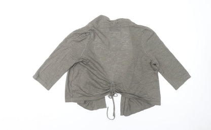 Womens UK Size 8 Marks and Spencer Grey Cardigan Jumper