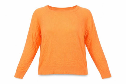 Womens UK Size S Zara Orange Pullover Jumper