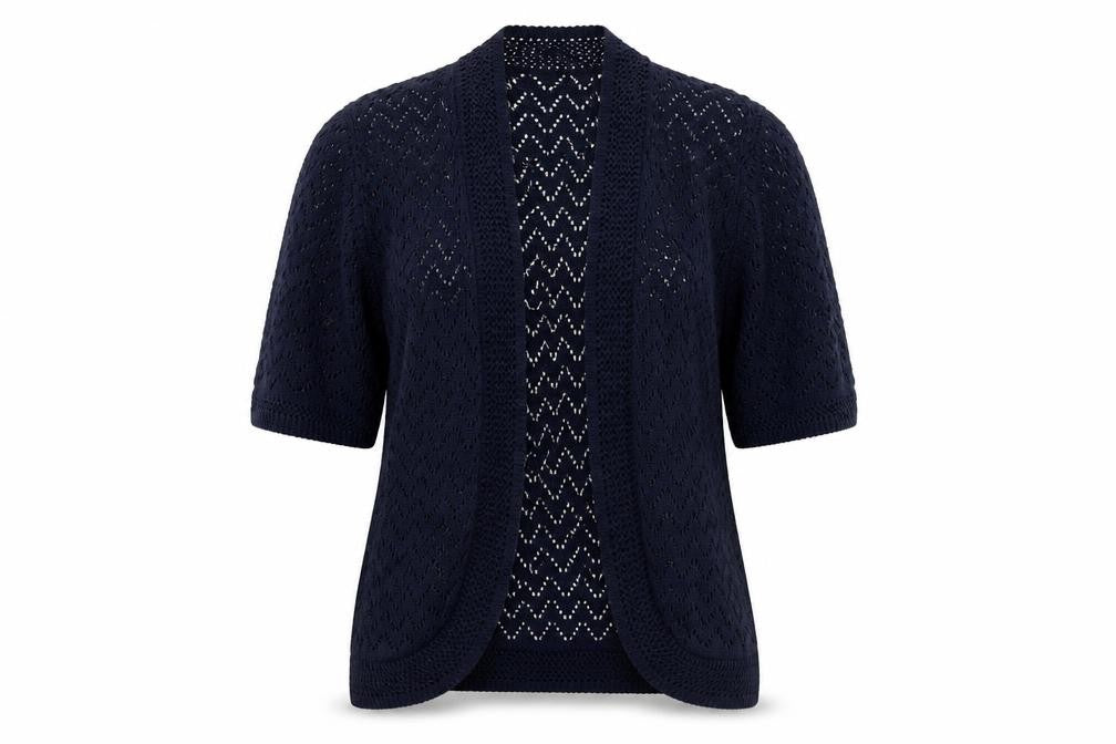Womens UK Size S Autonomy Blue Cardigan Jumper