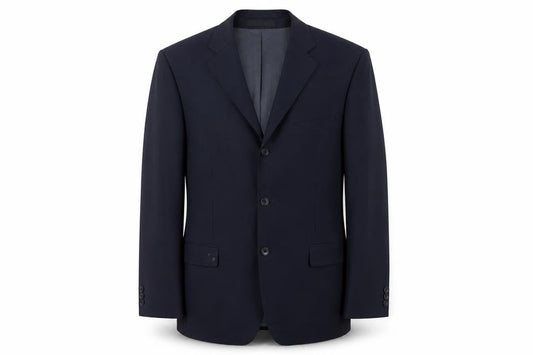 Mens UK Size 40 Balmain Regular Blue Suit Jacket