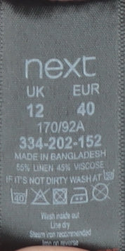 Next Women's Multicoloured Patchwork Shift Dress Size 12