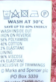 Womens UK Size 14 Marks and Spencer Pink Basic Blouse