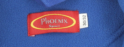 Phoenix Sport Boys Blue Fleece Jacket, Age 10, Winter Warm