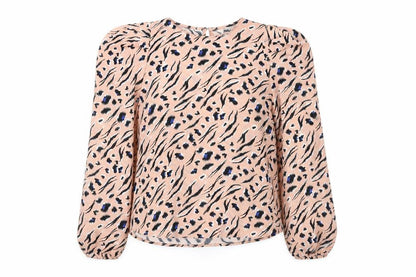 Womens UK Size 12 AX Paris Multicoloured Basic Blouse