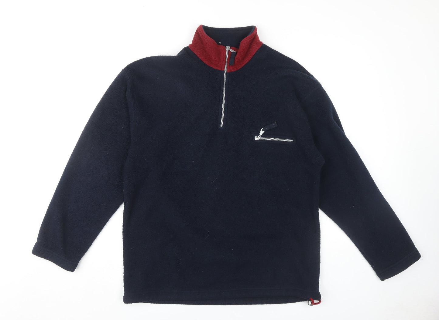 Mens UK Size M Marks and Spencer Blue Pullover Sweatshirt