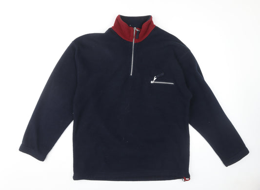 Mens UK Size M Marks and Spencer Blue Pullover Sweatshirt