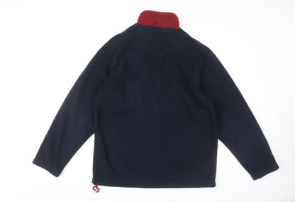 Mens UK Size M Marks and Spencer Blue Pullover Sweatshirt