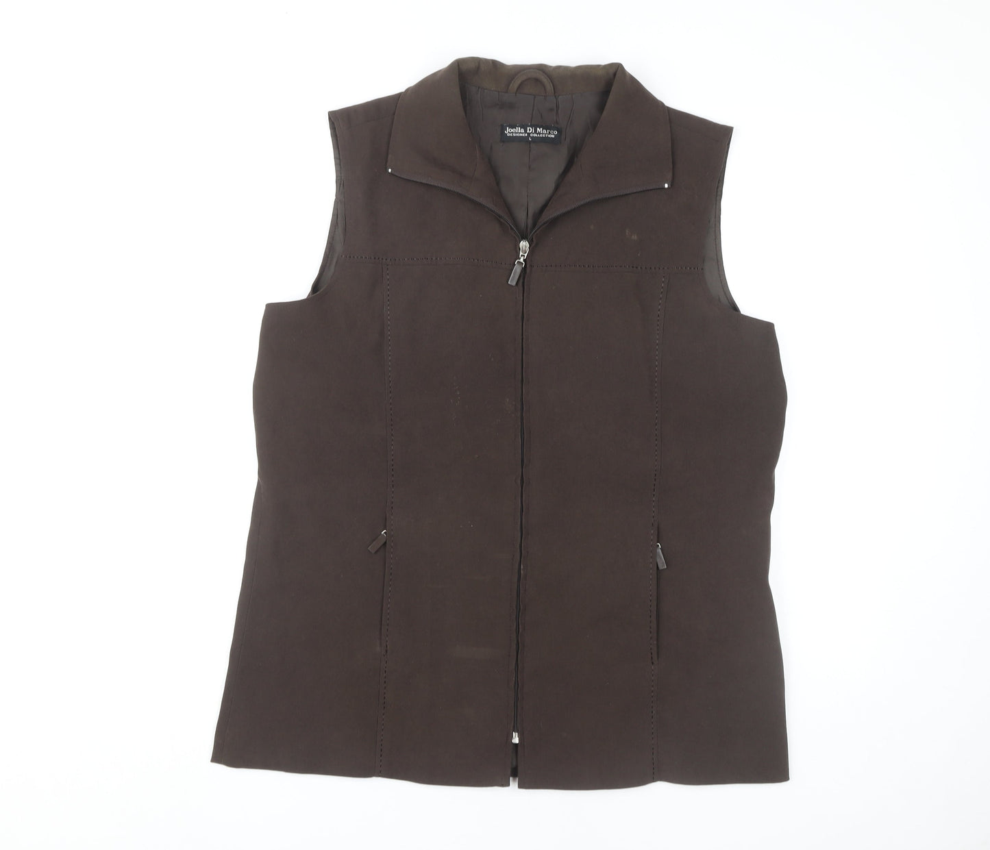 Joella Di Marco Women's Brown Waistcoat L