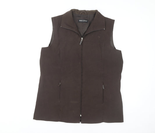 Joella Di Marco Women's Brown Waistcoat L