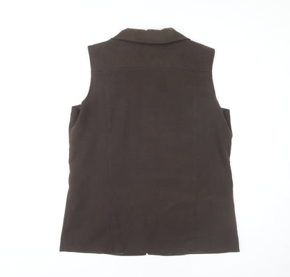 Joella Di Marco Women's Brown Waistcoat L