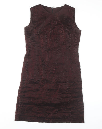 NIL'S Paris Women's Brown Sheath Dress Size 10