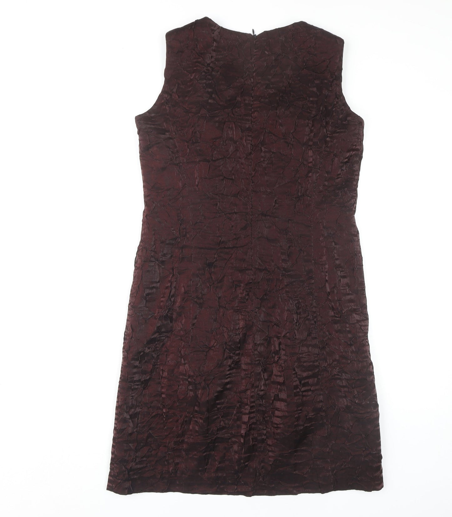 NIL'S Paris Women's Brown Sheath Dress Size 10