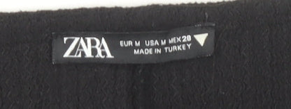 Zara Women Black Long Sleeve Dress Size 12