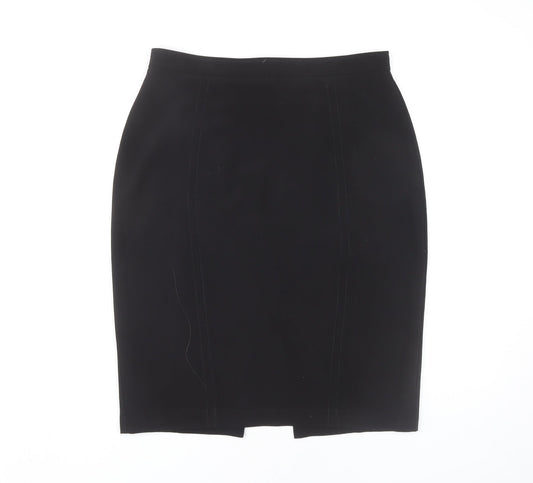Marks & Spencer Women's Black Pencil Skirt Size 12