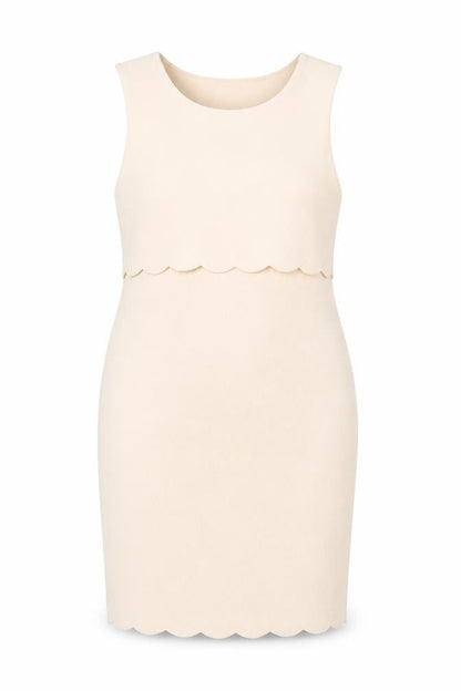 New Look Women's Beige Shift Dress Size 18