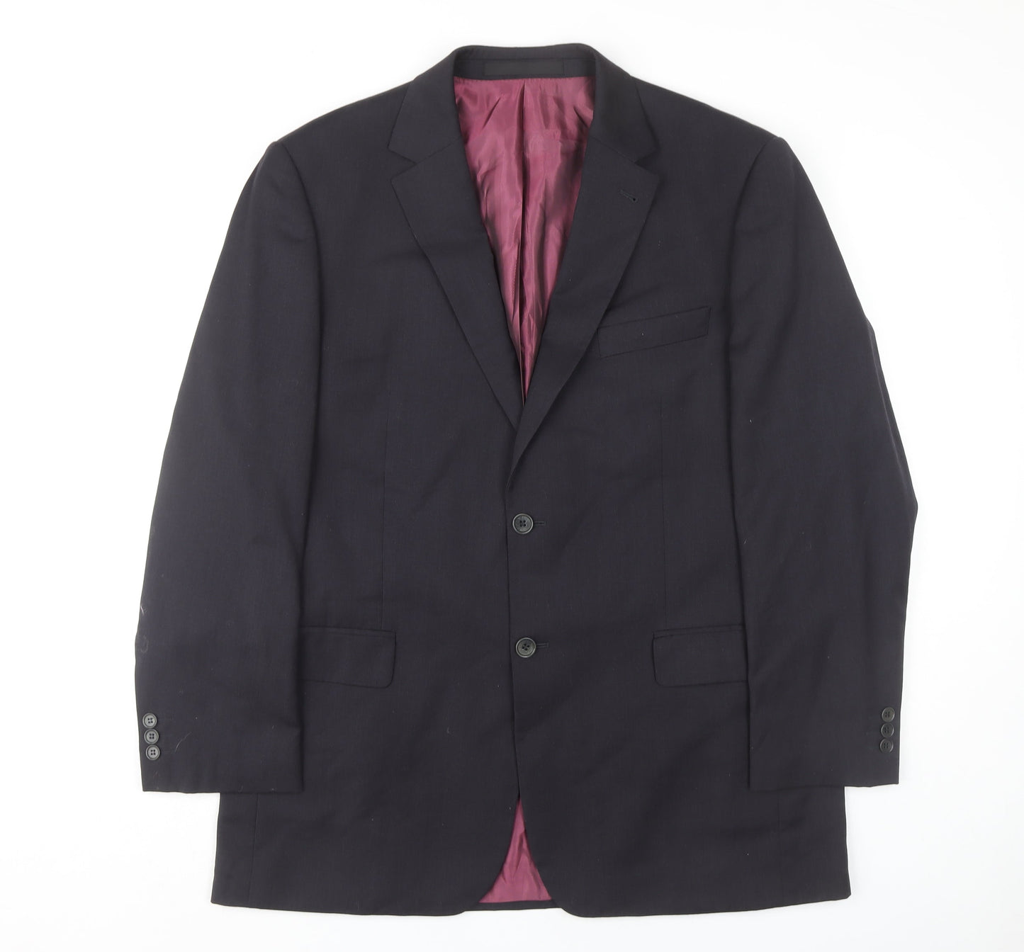 Mens UK Size 42 John Lewis Regular Blue Suit Jacket