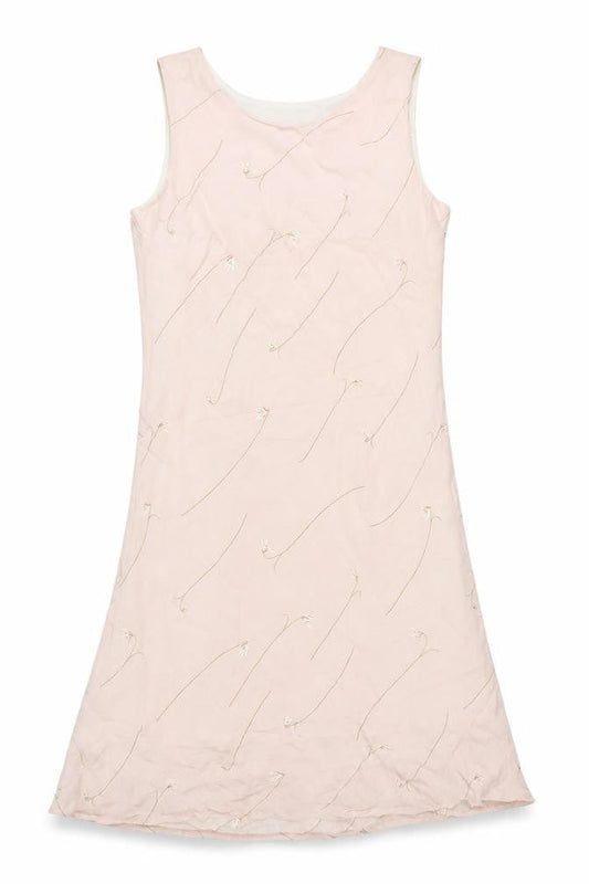 Vantana Women's Pink Floral Sleeveless Dress Size 10