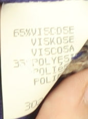 Steilmann Women's Purple Dress, Size 12, Scoop Neck, Button