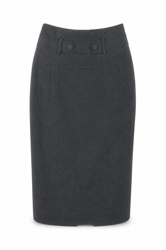 Next Womens Black Pencil Skirt Size 8