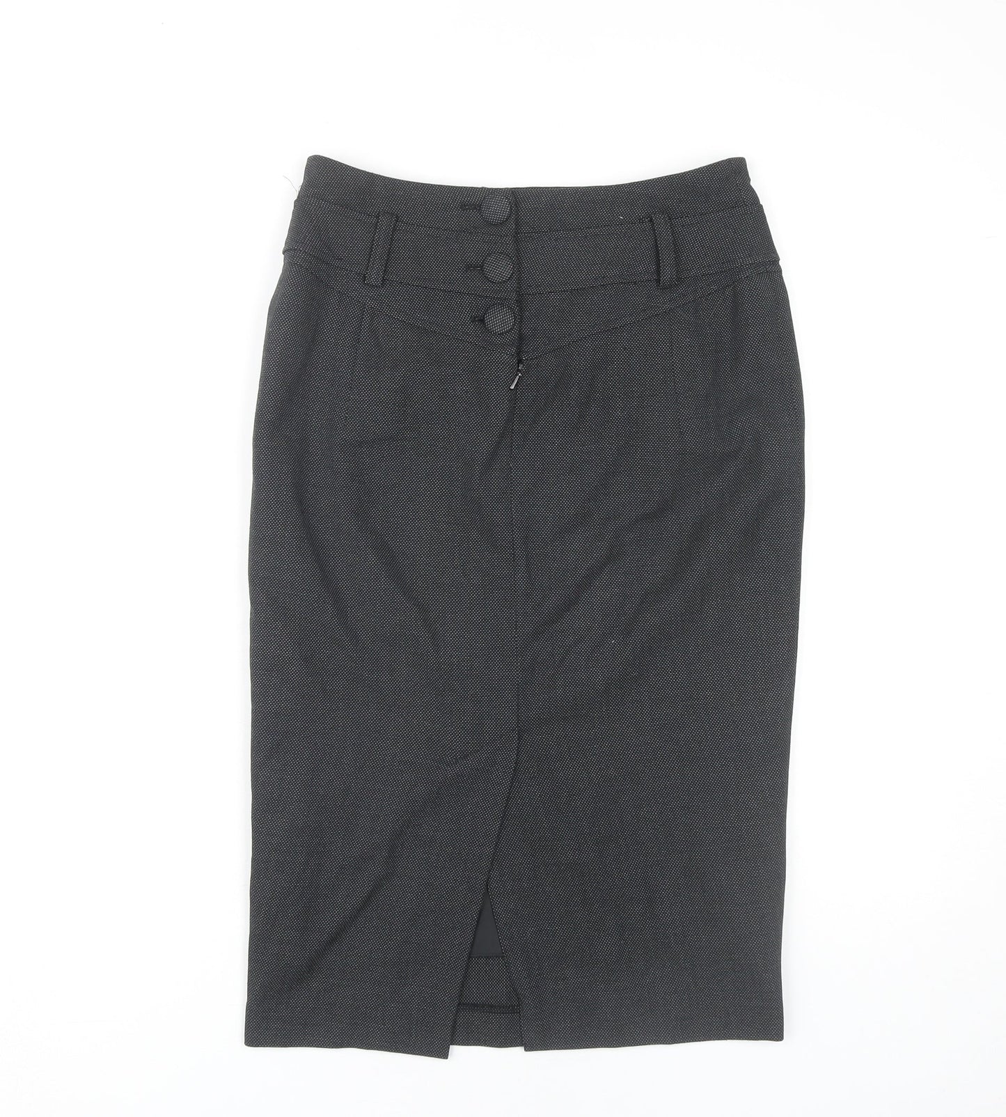 Next Womens Black Pencil Skirt Size 8