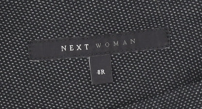 Next Womens Black Pencil Skirt Size 8