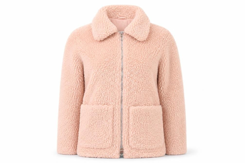 Womens UK Size 6 Topshop Pink Basic Jacket
