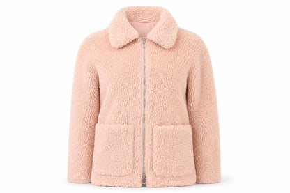 Womens UK Size 6 Topshop Pink Basic Jacket