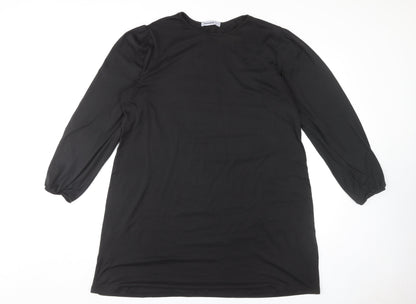 Woolworths Women's Black Shift Dress L