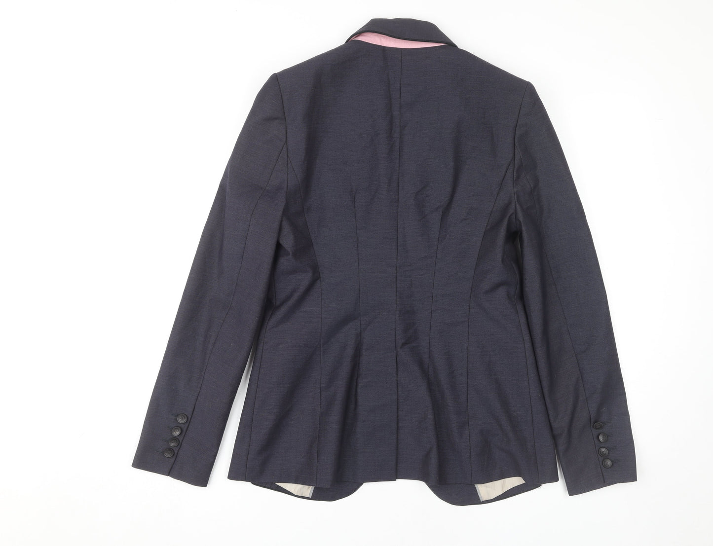 Next Women's Black Blazer Size 10 Slim Fit Jacket
