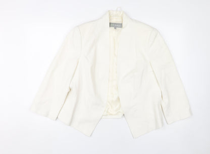 Marks and Spencer Ivory Women's Blazer, Size 16