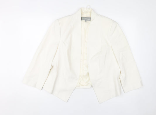 Marks and Spencer Ivory Women's Blazer, Size 16