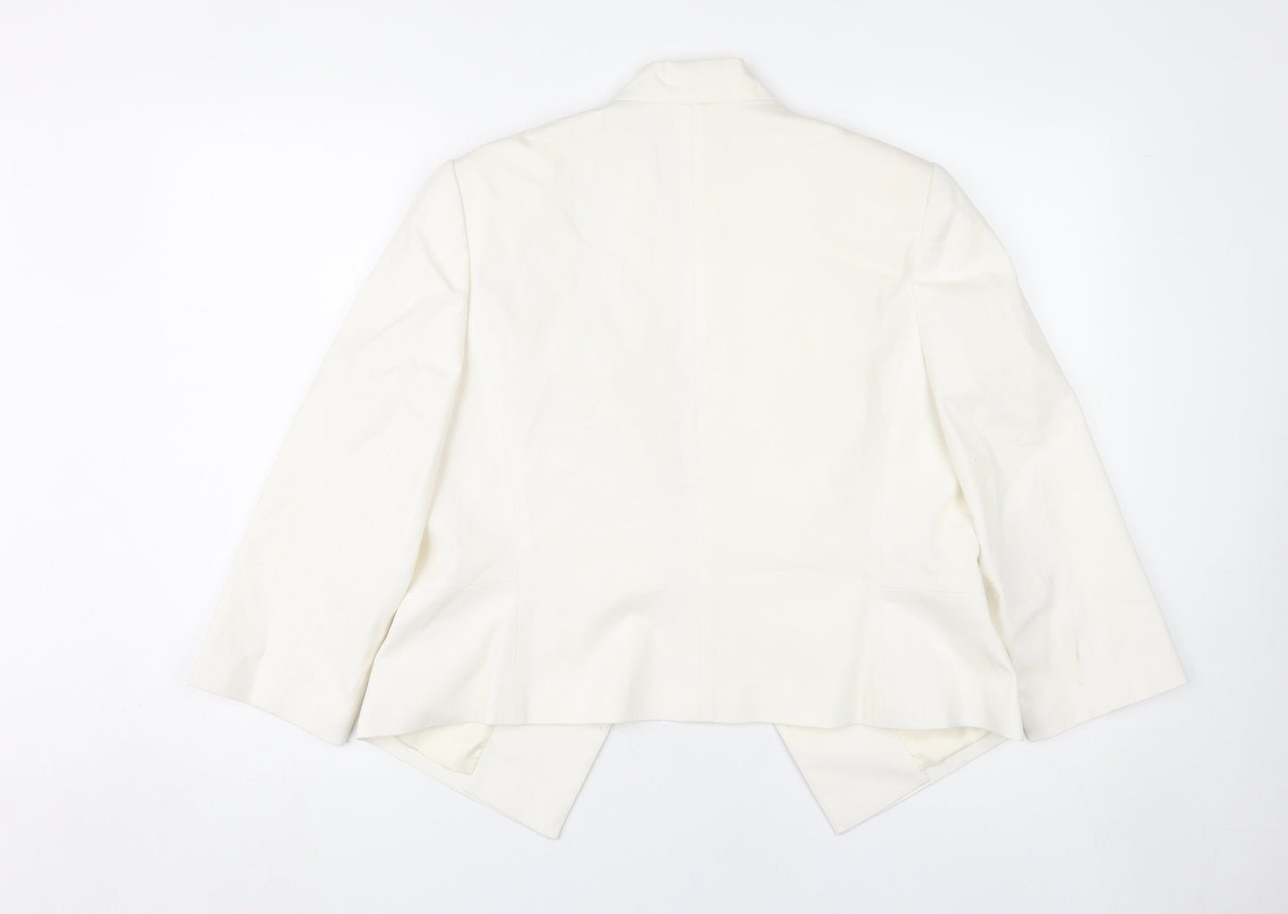 Marks and Spencer Ivory Women's Blazer, Size 16