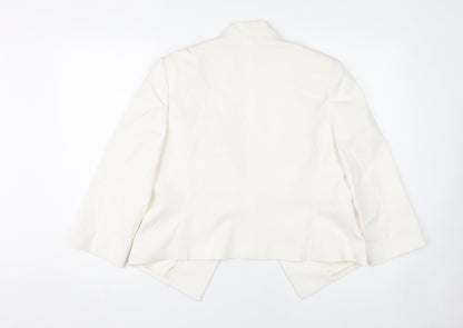 Marks and Spencer Ivory Women's Blazer, Size 16