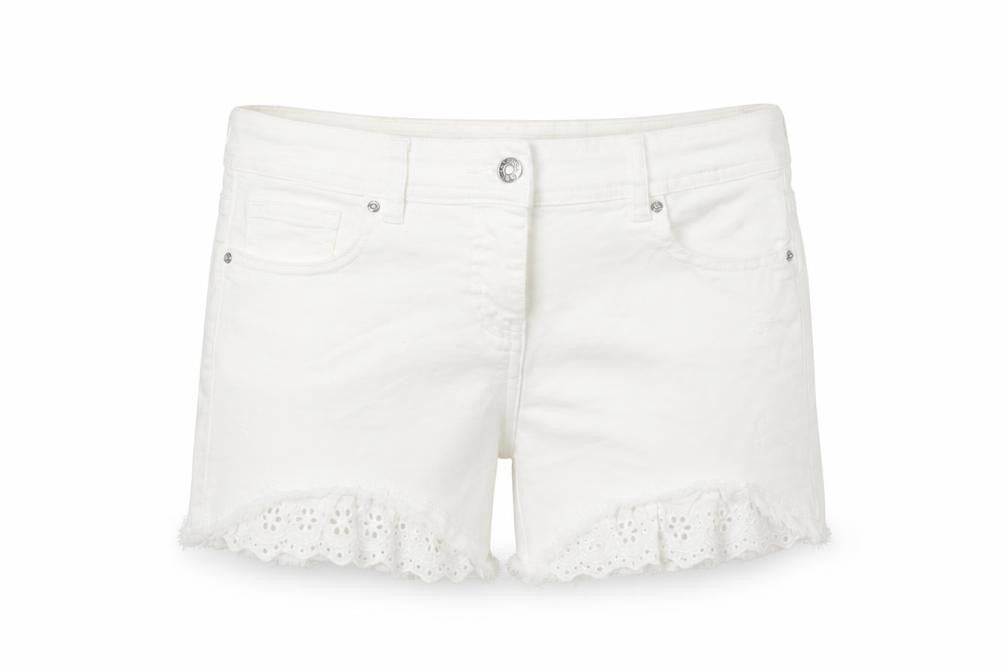 Womens UK Size 8 NEXT Regular Fit Cut-Off Shorts