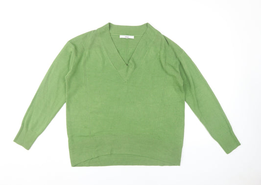 Womens UK Size S NEXT Green Jumper Jumper