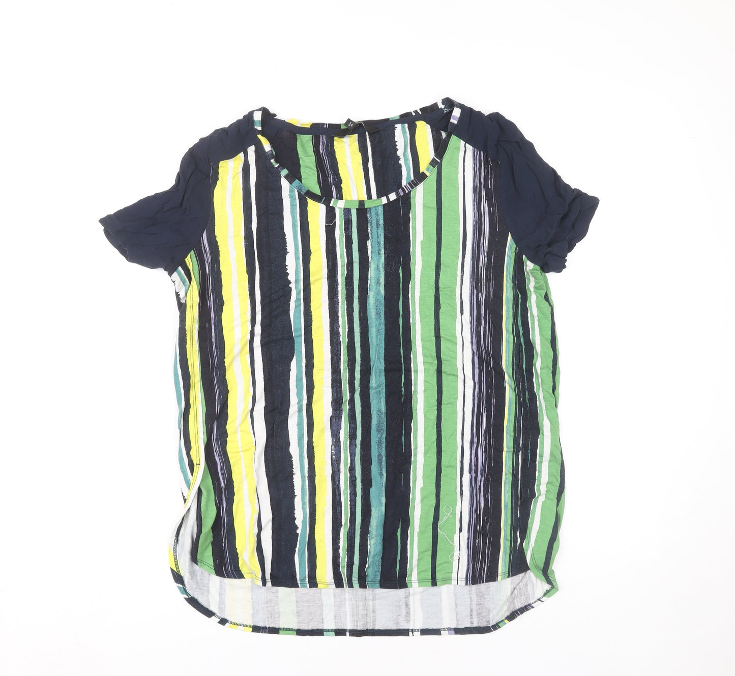 Womens UK Size 10 NEXT Multicoloured Jersey T-Shirt