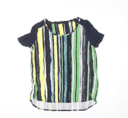 Womens UK Size 10 NEXT Multicoloured Jersey T-Shirt