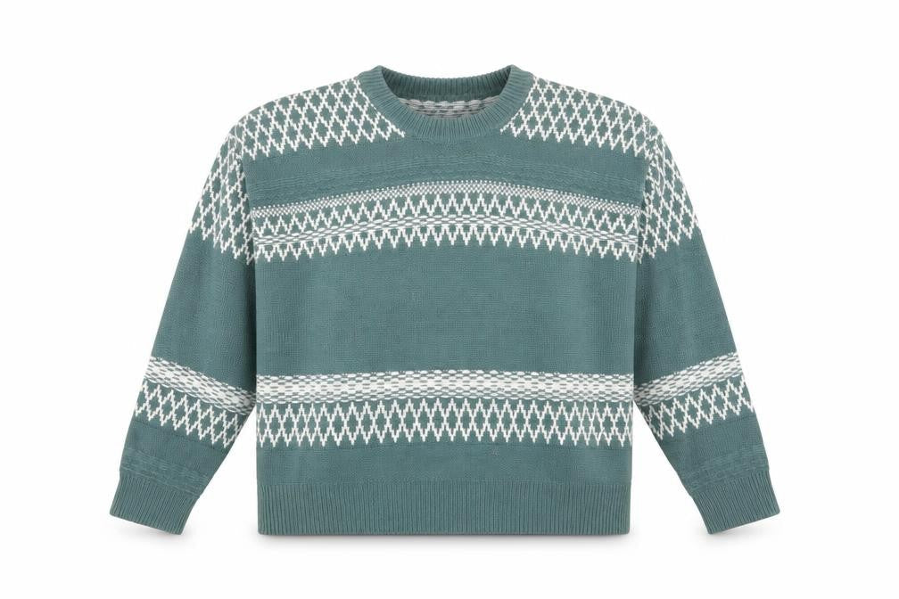 Womens UK Size L Boohoo Green Pullover Jumper