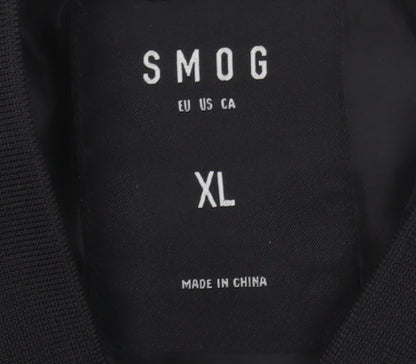 Mens UK Size XL Smog Black Basic Jacket