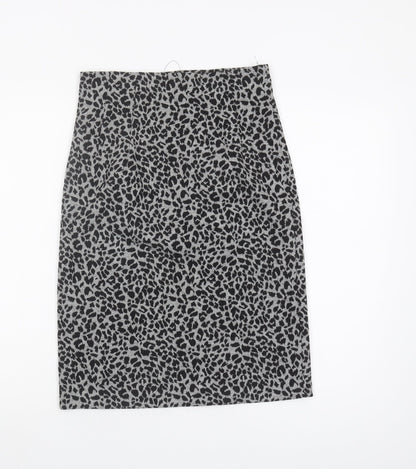 Marks and Spencer Women's Grey Pencil Skirt Size 8