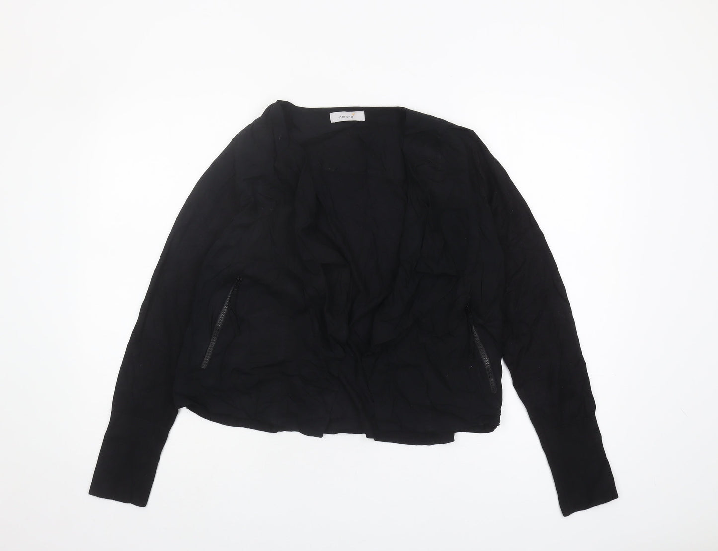 Womens UK Size 12 Marks and Spencer Black Cardigan Jumper