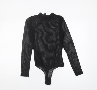 Ann Summers Women's Black Mesh Bodysuit, Size S, Party Wear