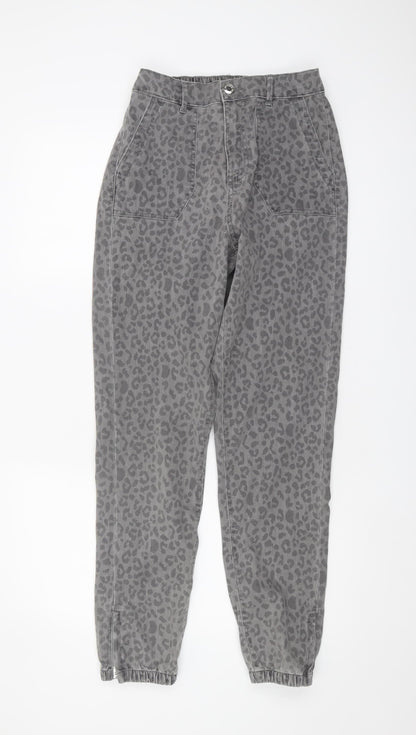 Womens UK Size 8 Marks and Spencer  Casual Grey Trousers
