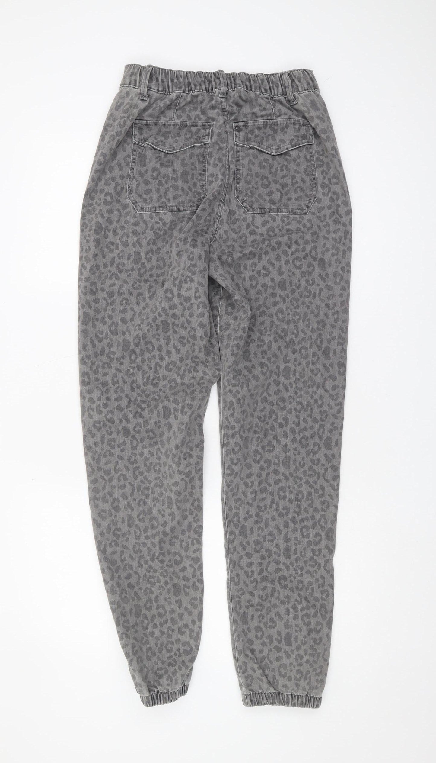 Womens UK Size 8 Marks and Spencer  Casual Grey Trousers
