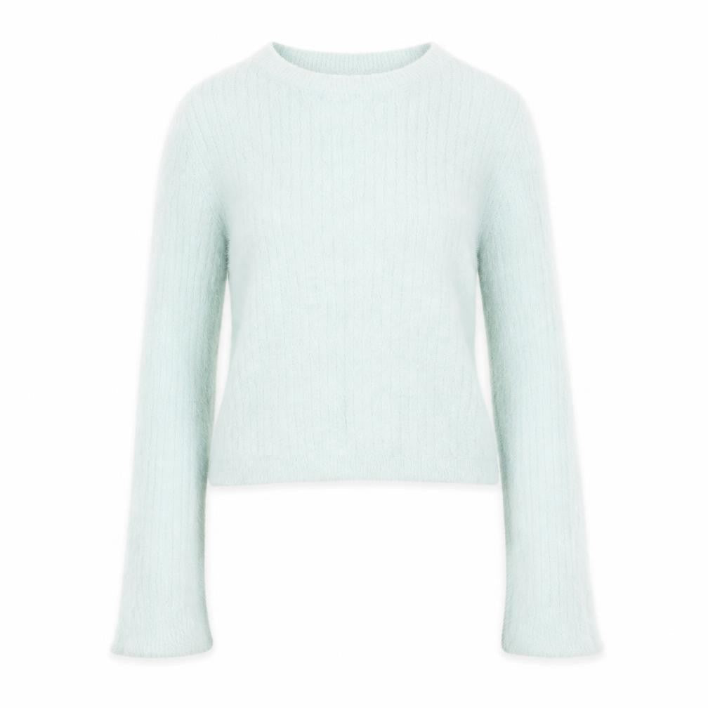 Womens UK Size 12 H&M Green Pullover Jumper