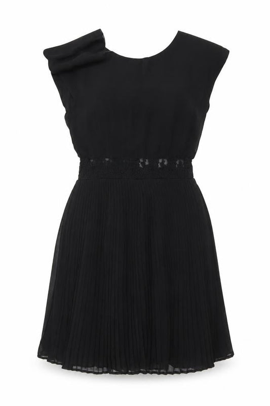 Kimchi Blue Women's Black Dress M Polyester