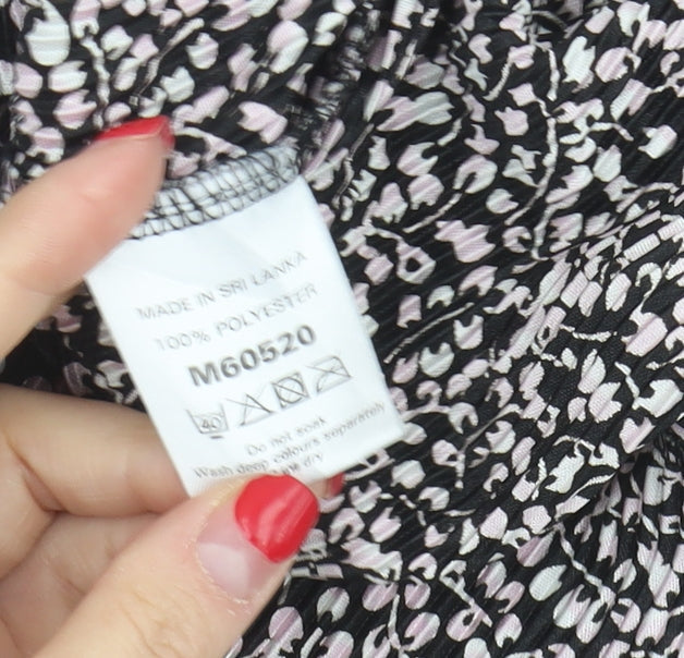 Womens UK Size 14 NEXT Multicoloured Basic Blouse